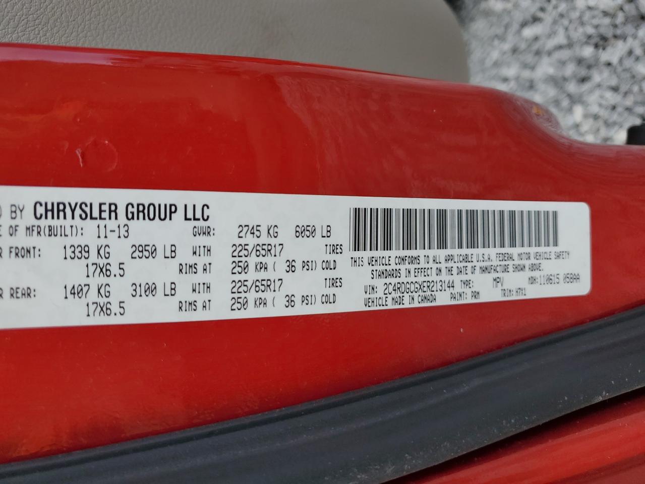 DODGE GRAND CARAVAN SXT