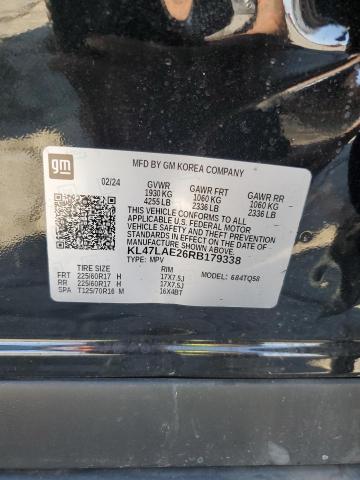 2024 BUICK ENVISTA PREFERRED KL47LAE26RB179338