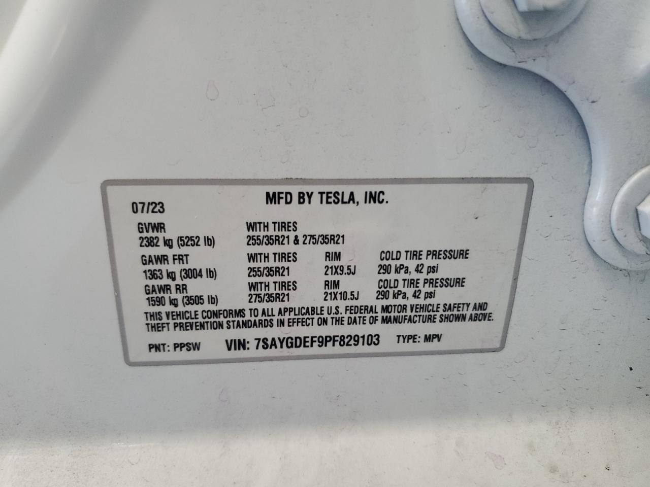 TESLA MODEL Y