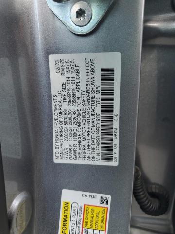 2023 HONDA CR-V SPORT 7FARS6H99PE016107