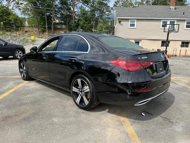MERCEDES-BENZ C 300 4MAT 2024 black  gas W1KAF4HB1RR184850 photo #3