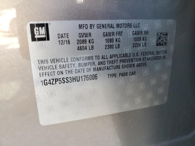 2017 BUICK LACROSSE E 1G4ZP5SS3HU176006