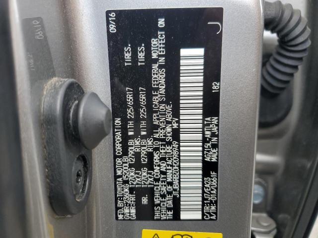 2017 LEXUS NX 200T BA - JTJBARBZ0H2098949