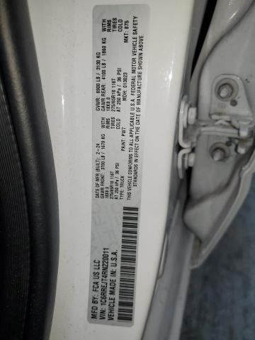 2024 RAM 1500 LARAMIE 1C6RREJT4RN220011