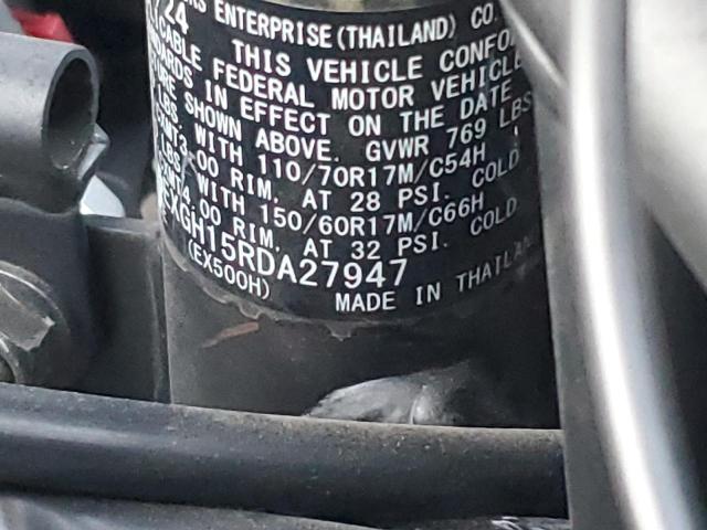 2024 KAWASAKI EX500 H ML5EXGH15RDA27947