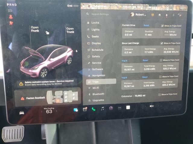 2021 TESLA MODEL Y #3287843095