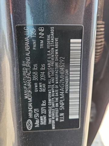 2021 HYUNDAI ELANTRA SE 5NPLM4AG2MH045292