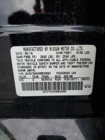 2017 INFINITI Q50 PREMIU JN1EV7AR4HM830890