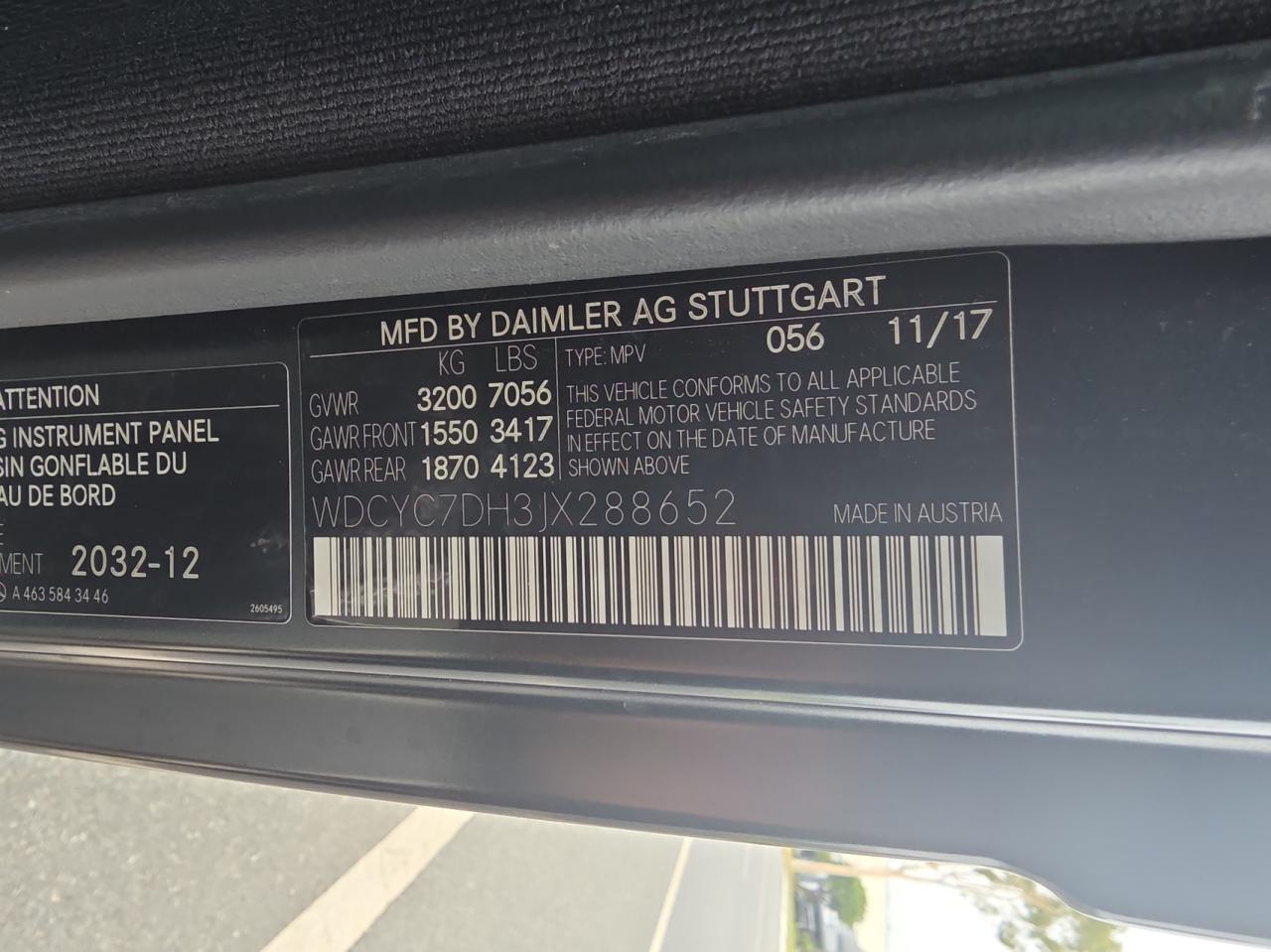 MERCEDES-BENZ G-CLASS 63 AMG