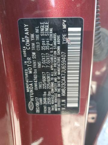 2018 HYUNDAI TUCSON SEL - KM8J3CA47JU659407