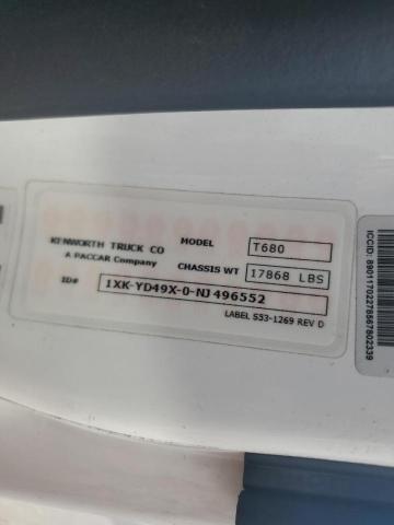 2022 KENWORTH T680 #3284625335