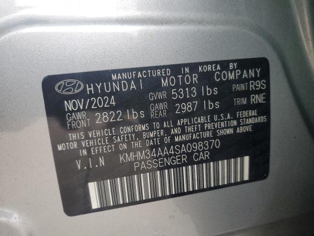 2025 HYUNDAI IONIQ 6 SE - KMHM34AA4SA098370