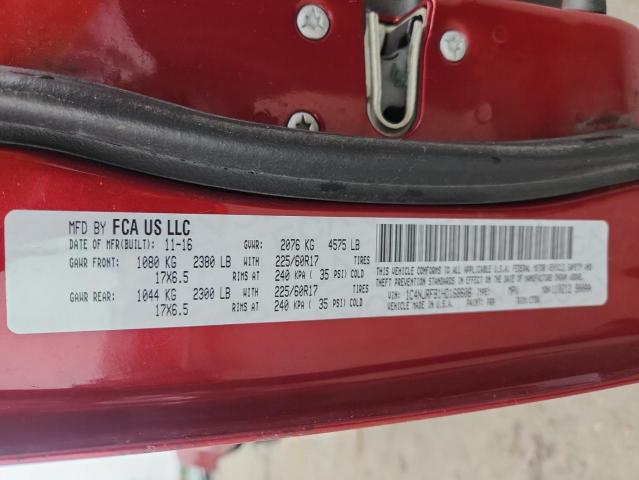 2017 JEEP PATRIOT LA 1C4NJRFB1HD168606