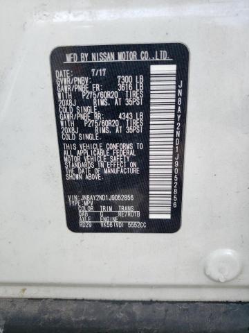 2018 NISSAN ARMADA SV JN8AY2ND1J9052856
