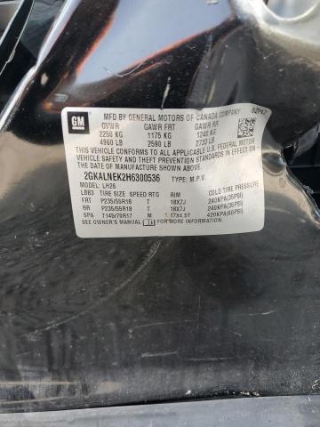 2017 GMC TERRAIN SL 2GKALNEK2H6300536