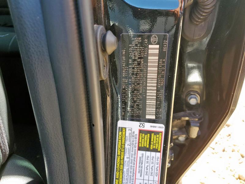 2023 TOYOTA CAMRY XLE - 4T1F31AK9PU608573