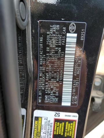 2025 TOYOTA CAMRY XSE 4T1DBADK5SU513183
