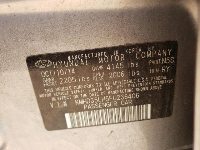 2015 HYUNDAI ELANTRA GT KMHD35LH5FU236406