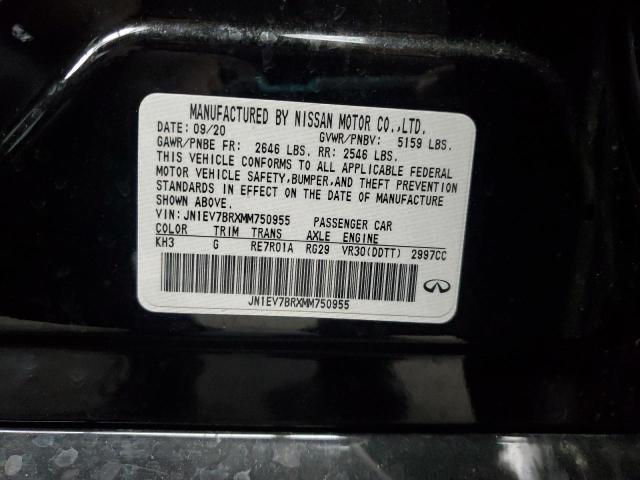 2021 INFINITI Q50 LUXE JN1EV7BRXMM750955