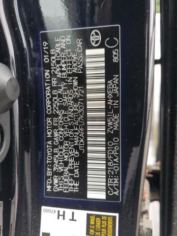2019 TOYOTA PRIUS - JTDKARFU7K3071721