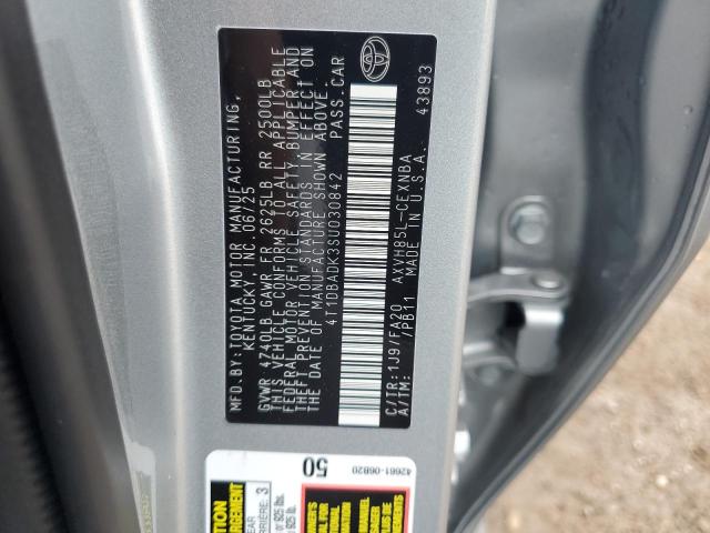 2025 TOYOTA CAMRY XSE 4T1DBADK3SU030842