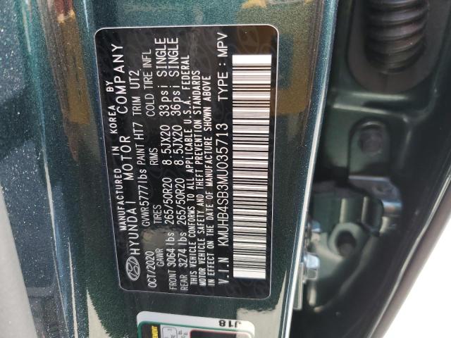 2021 GENESIS GV80 BASE KMUHB4SB3MU035713