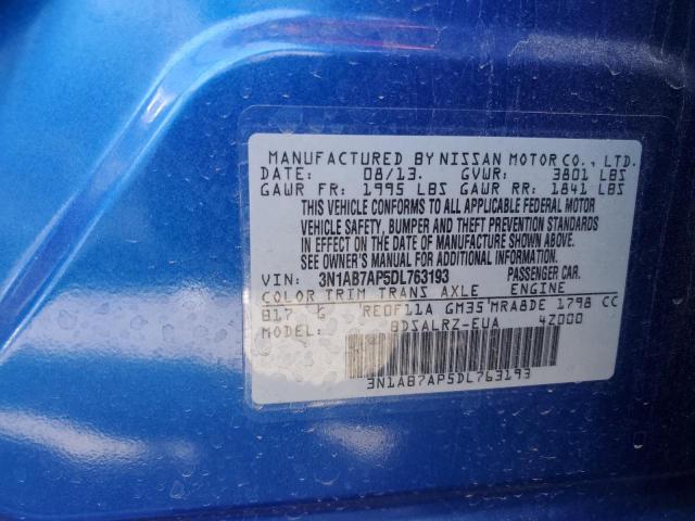 2013 NISSAN SENTRA S - 3N1AB7AP5DL763193