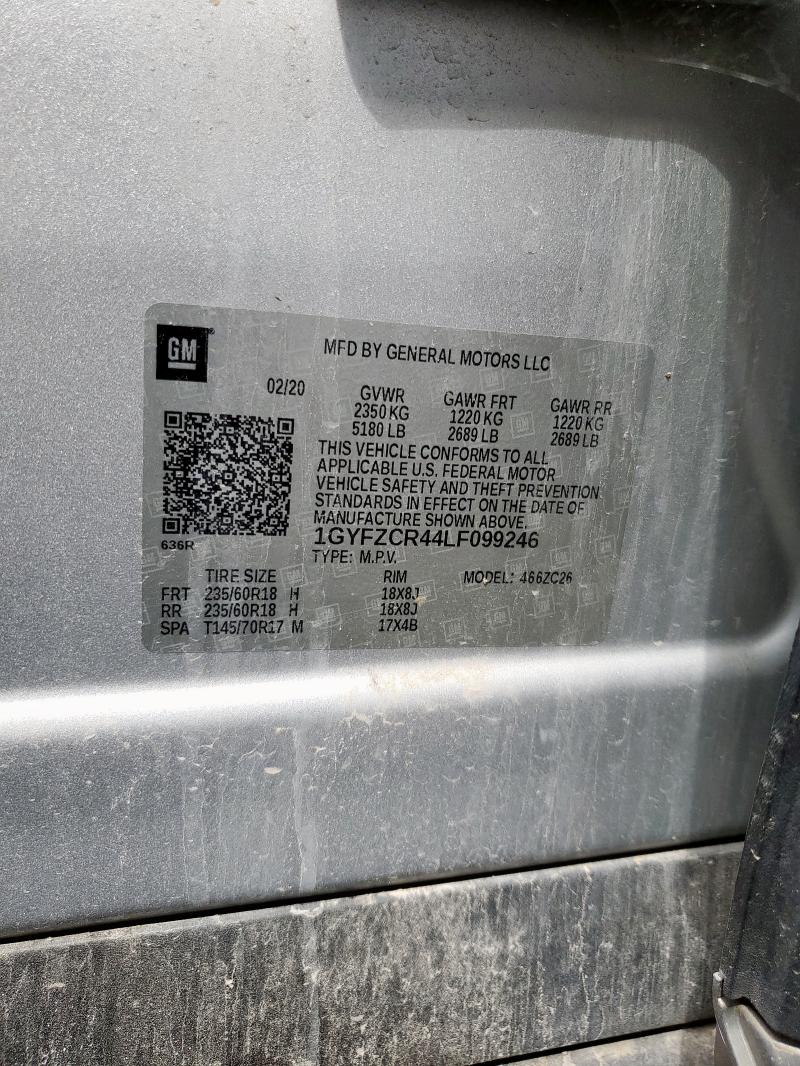 2020 CADILLAC XT4 PREMIU 1GYFZCR44LF099246