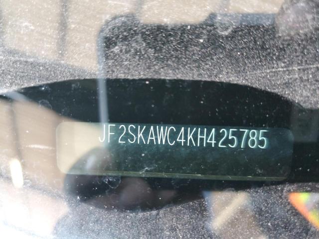 2019 SUBARU FORESTER T JF2SKAWC4KH425785