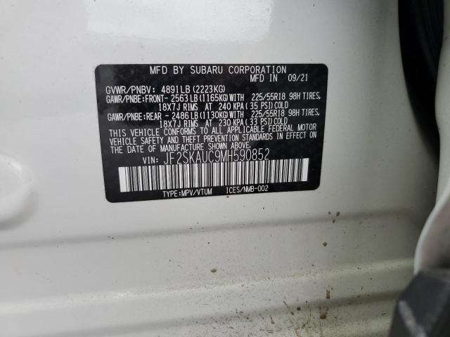 2021 SUBARU FORESTER LIMITED - JF2SKAUC9MH590852