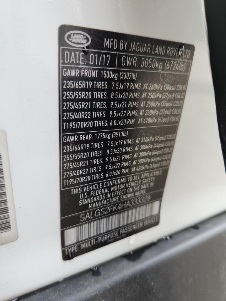 LAND ROVER RANGE ROVER HSE