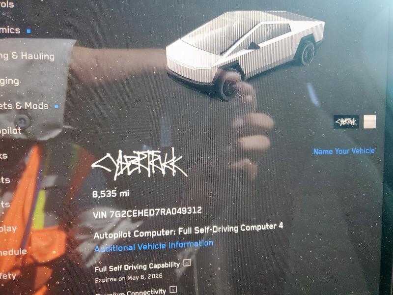 2024 TESLA CYBERTRUCK 7G2CEHED7RA049312