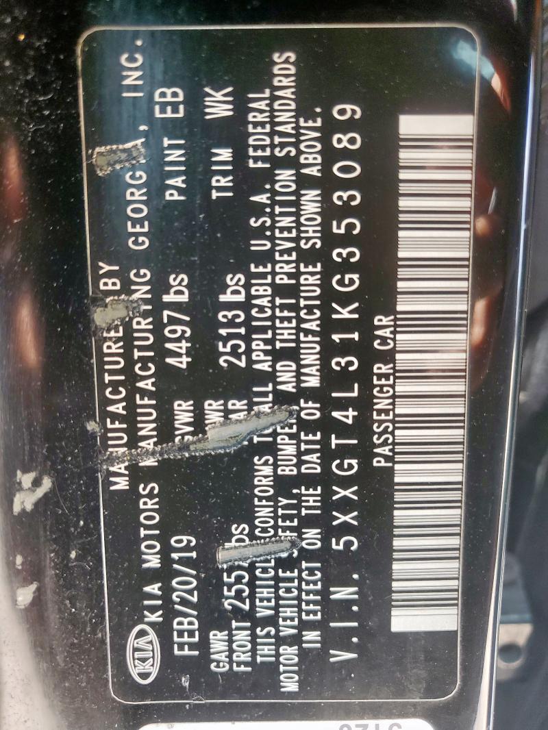 2019 KIA OPTIMA LX - 5XXGT4L31KG353089