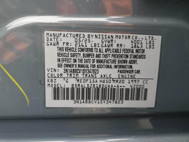 2025 NISSAN SENTRA SV - 3N1AB8CV1SY347823