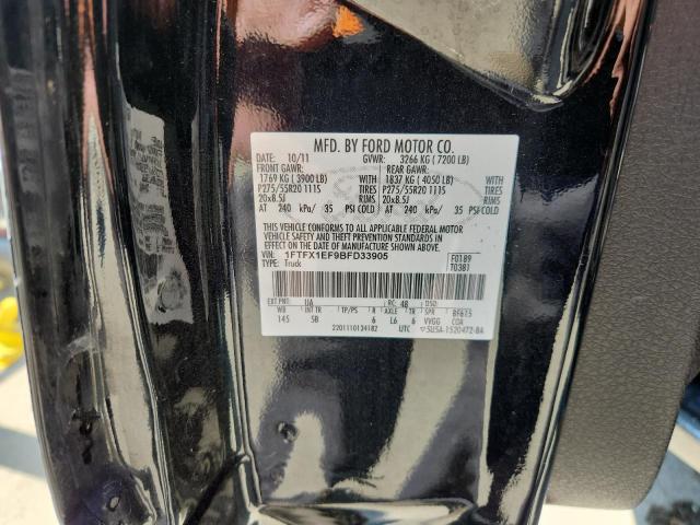 2011 FORD F150 SUPER - 1FTFX1EF9BFD33905