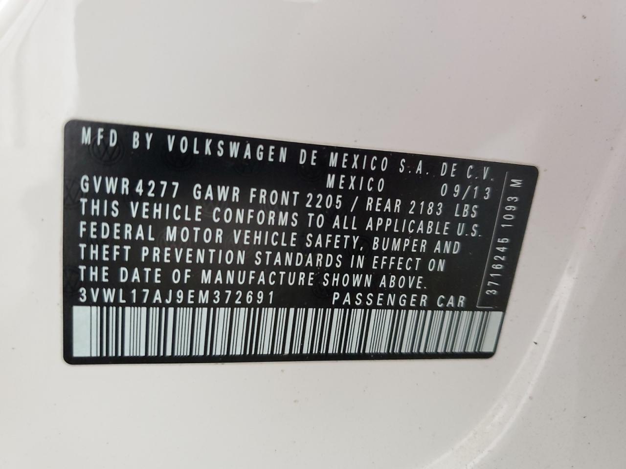 VOLKSWAGEN JETTA SEL