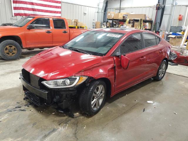 2017 HYUNDAI ELANTRA SE - KMHD84LF4HU425531