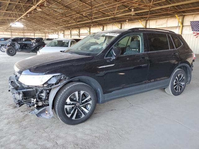 VOLKSWAGEN TIGUAN S 2023 black  gas 3VVRB7AXXPM036549 photo #1