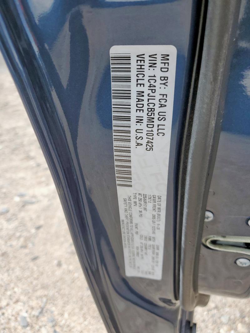 2021 JEEP CHEROKEE L 1C4PJLCB5MD107425