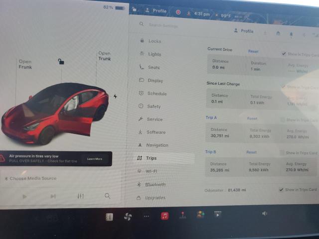 2022 TESLA MODEL 3 5YJ3E1EC6NF142854