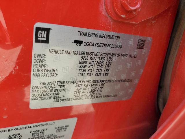 2021 CHEVROLET SILVERADO K3500 1GC4YSE78MF116688