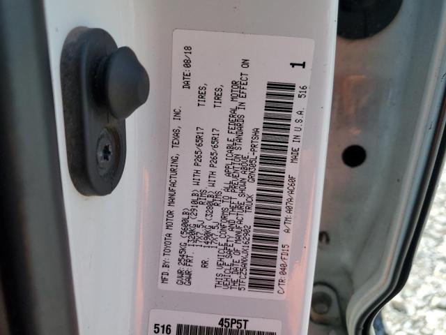 2018 TOYOTA TACOMA DOU 5TFCZ5ANXJX162902