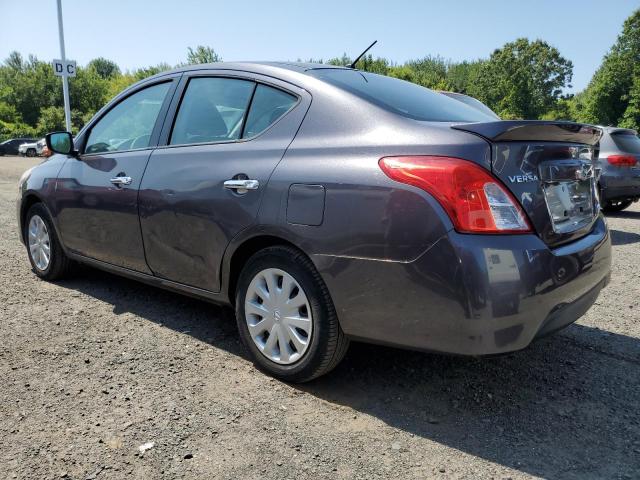 NISSAN VERSA S 2015 gray sedan 4d gas 3N1CN7AP9FL828744 photo #3