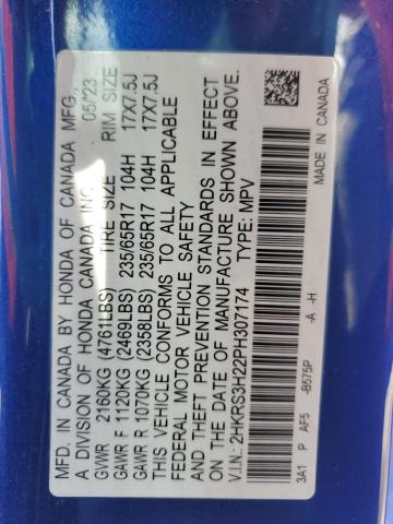 2023 HONDA CR-V LX 2HKRS3H22PH307174