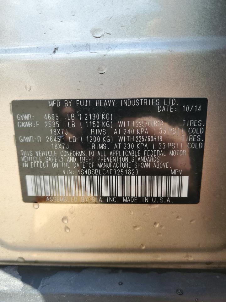 SUBARU OUTBACK 2.5I LIMITED