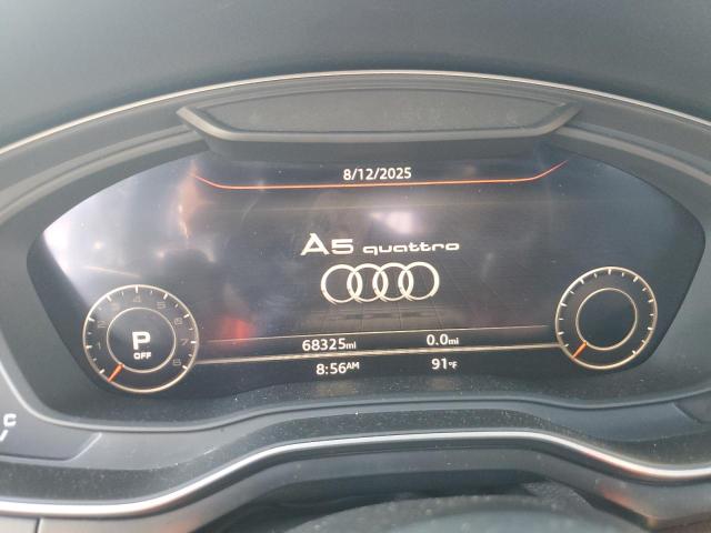 2019 AUDI A5 PRESTIG WAUCNDF54KA039922