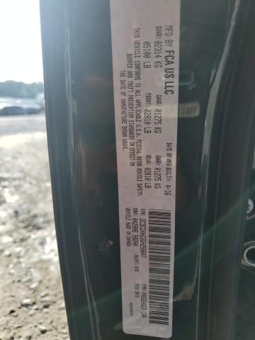 2016 DODGE CHARGER SX 2C3CDXHG3GH258647