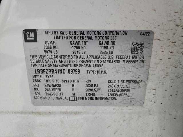 2022 BUICK ENVISION A LRBFZRR41ND109799