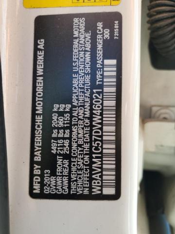 2013 BMW X1 SDRIVE2 - WBAVM1C57DVW46021