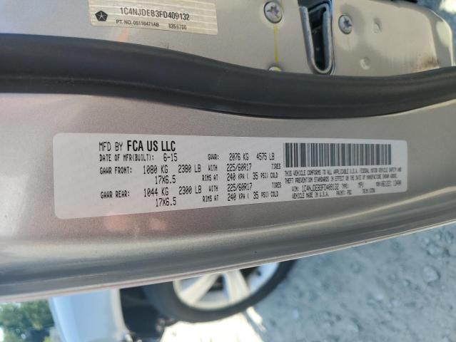 2015 JEEP COMPASS LA 1C4NJDEB3FD409132